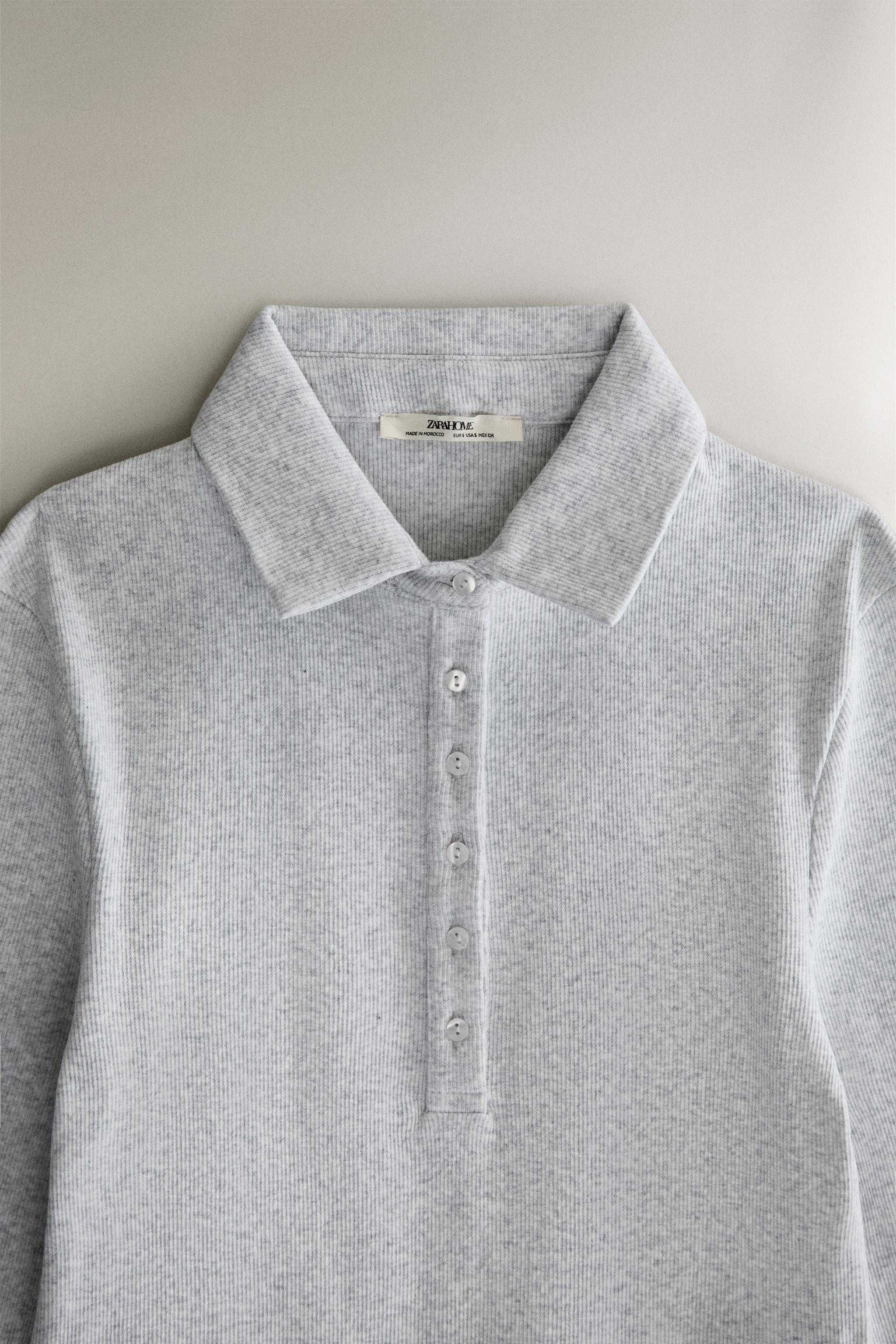 LONG SLEEVE POLO SHIRT